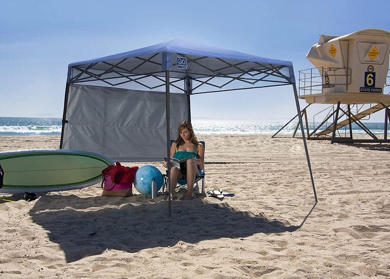 Quik Shade Go Hybrid Sun Protection Pop-Up Compact and Lightweight Base Slant Leg Backpack Canopy Home & Garden > Lawn & Garden > Outdoor Living > Outdoor Structures > Canopies & Gazebos Quik Shade   