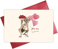 Funny Valentine'S Day Humorous Valentine'S Day Card for Wife Girlfriend Gollum Valentines Day Card Humorous Anniversary Birthday Card for Him Her Christmas Gift for Her You Are My Precious Card Home & Garden > Decor > Seasonal & Holiday Decorations Huras #4  