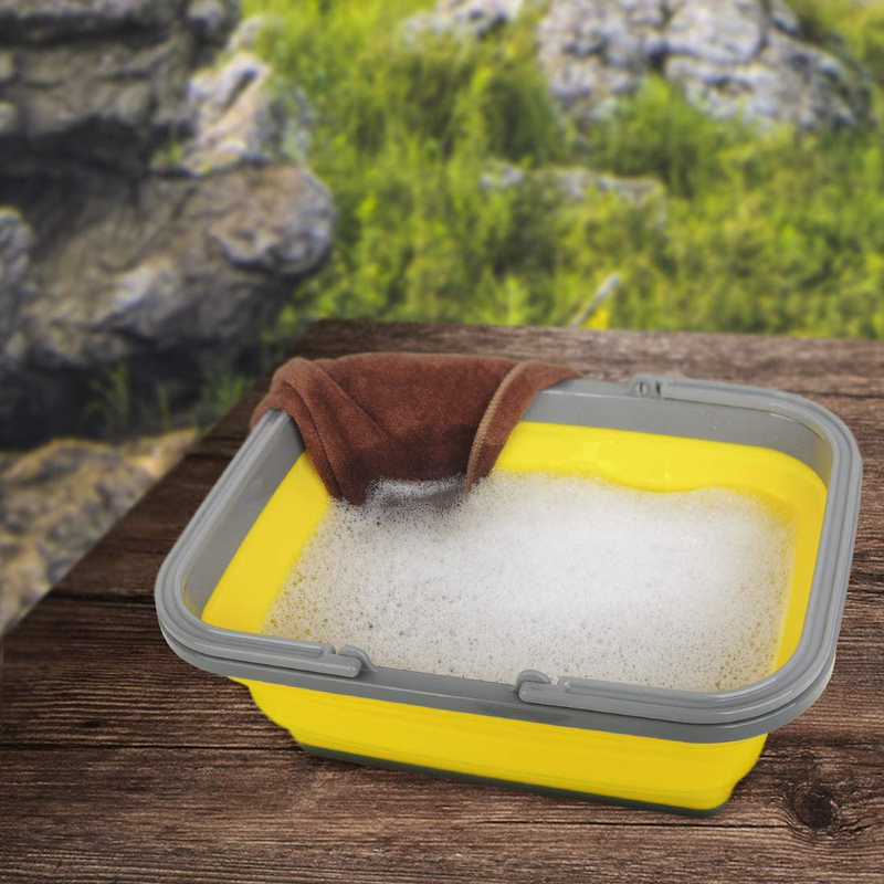 Tiawudi 2 Pack Collapsible Sink with 2.25 Gal / 8.5L Each Wash Basin for Washing Dishes, Camping, Hiking and Home Sporting Goods > Outdoor Recreation > Camping & Hiking > Tent Accessories Tiawudi   