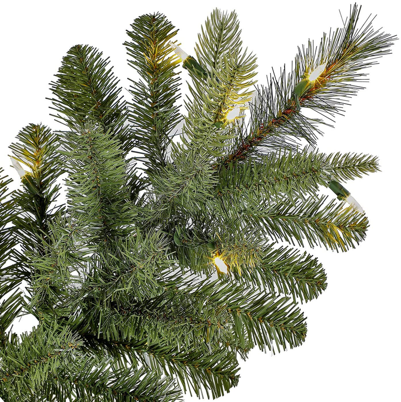 Evergreen Classics 9 ft Pre-Lit Norway Spruce Quick Set Artificial Christmas Tree, Warm White LED Lights Home & Garden > Decor > Seasonal & Holiday Decorations > Christmas Tree Stands Evergreen classics   