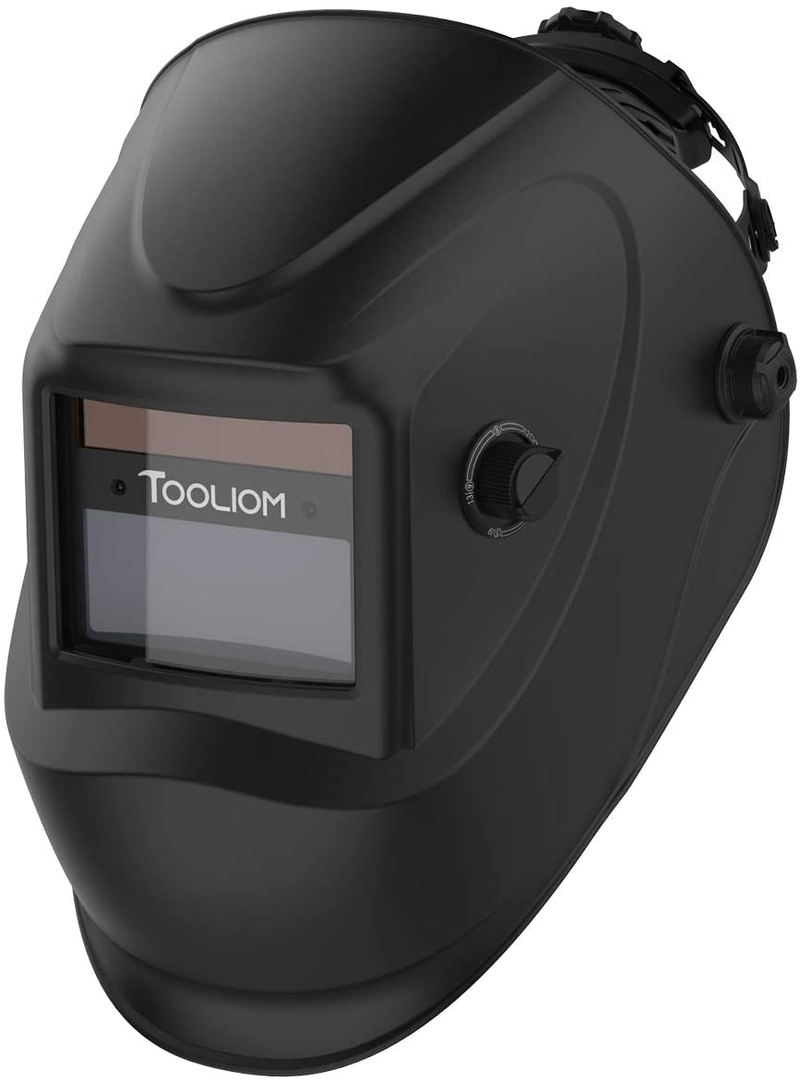 TOOLIOM Welding Helmet, True Color Auto Darkening 1/1/1/2 Large Viewing 3.94"x 3.27" Welder Mask Hood with Weld/Grind/Cut Mode for TIG MIG/MAG MMA Plasma Grinding Business & Industrial > Work Safety Protective Gear > Welding Helmets TOOLIOM TL-L600A  