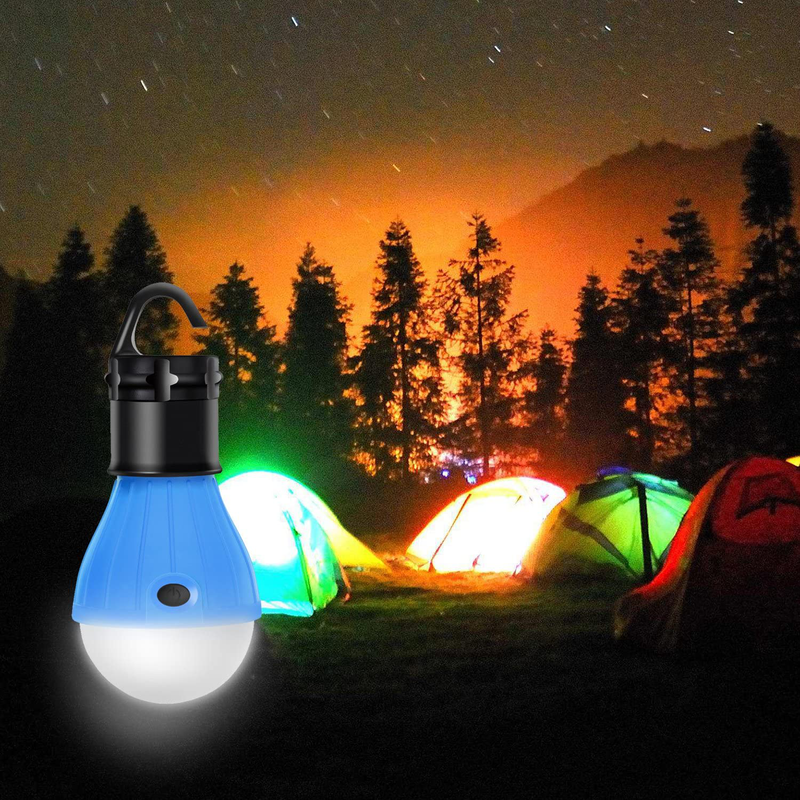 Fengchi LED Camping Lantern, [3 Pack] Portable Outdoor Tent Light Emergency Bulb Light for Camping, Hiking, Fishing,Hurricane, Storm, Outage. Sporting Goods > Outdoor Recreation > Camping & Hiking > Tent Accessories FengChi   