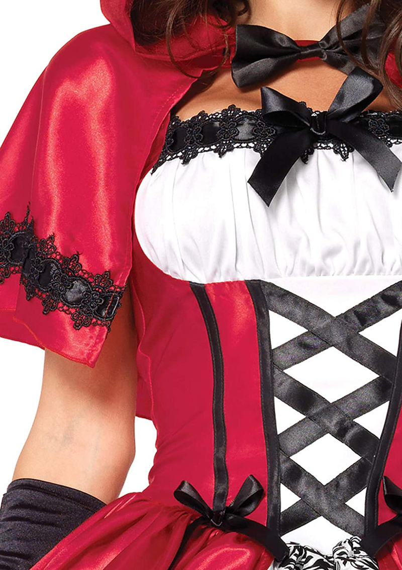 Leg Avenue Women's Gothic Red Riding Hood Costume Apparel & Accessories > Costumes & Accessories > Costumes Leg Avenue   