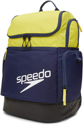 Speedo Large Teamster Backpack 35-Liter, Bright Marigold/Black, One Size Sporting Goods > Outdoor Recreation > Boating & Water Sports > Swimming Speedo Navy/Yellow 2.0 One Size 