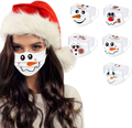 Christmas Disposable Face_Masks for Adults Women Cute Printed 3 Layer New Year Holiday Face_Mask Winter Paper Face_Cover Home & Garden > Decor > Seasonal & Holiday Decorations& Garden > Decor > Seasonal & Holiday Decorations Fayshow0 Ak  