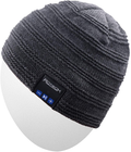 Rotibox Bluetooth Beanie Hat Wireless Headphone for Outdoor Sports Xmas Gifts  Rotibox A1-BB025-Gray  