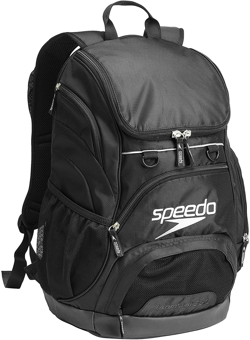Speedo Large Teamster Backpack 35-Liter, Bright Marigold/Black, One Size Sporting Goods > Outdoor Recreation > Boating & Water Sports > Swimming Speedo Speedo Black One Size 