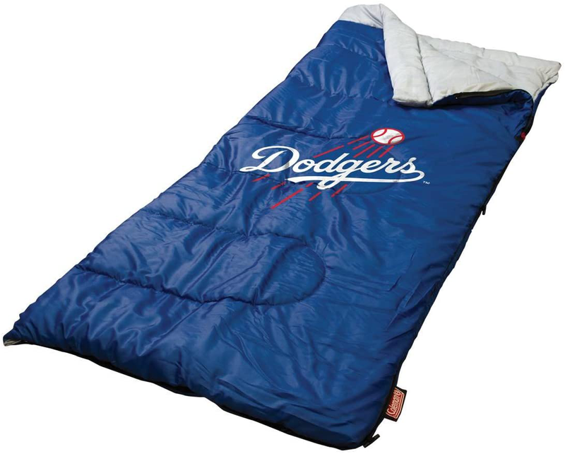 MLB Sleeping Bag Youth Sporting Goods > Outdoor Recreation > Camping & Hiking > Sleeping Bags Coleman Los Angeles Dodgers  