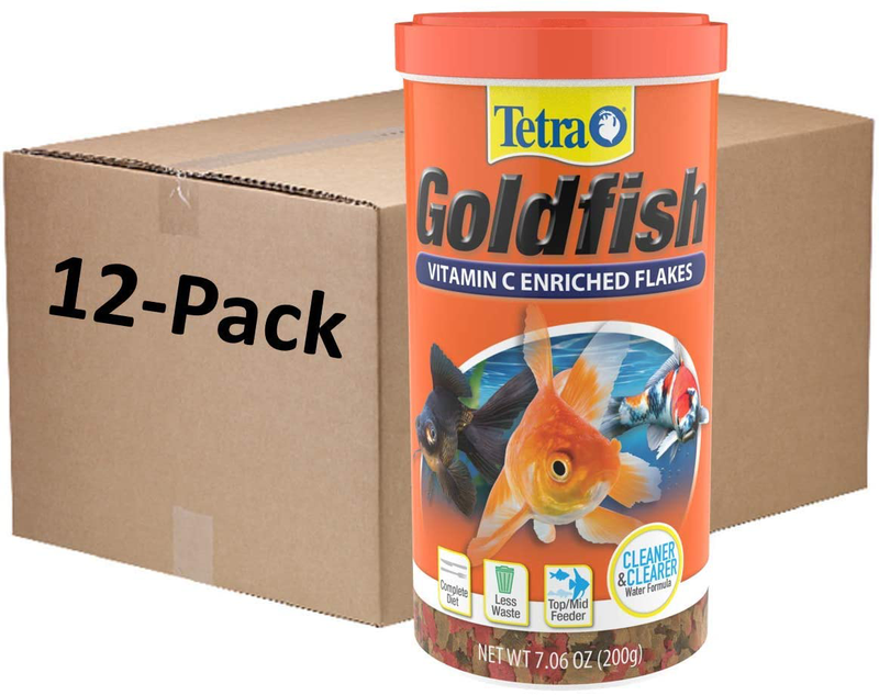 Tetra Goldfish Flakes - Balanced Diet Fish Food Animals & Pet Supplies > Pet Supplies > Fish Supplies > Fish Food Tetra 84.72 - Ounces  