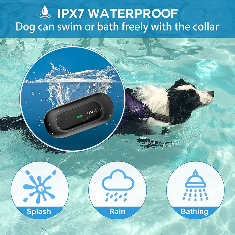 NVK Dog Training Collar - 2 Receiver Rechargeable Collars for Dogs with Remote, 3 Training Modes, Beep, Vibration and Shock, Waterproof Training Collar2 Animals & Pet Supplies > Pet Supplies > Dog Supplies NVK   