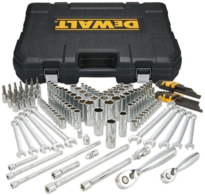 DEWALT Mechanics Tools Kit and Socket Set, 204-Piece (DWMT72165) Hardware > Tools > Tool Sets Dewalt 156 PC Tools Kit and Socket Set 