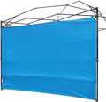NINAT Canopy Sunwall 10 ft Sunshade Privacy Panel for Gazebos Tent Waterproof, Sun Wall for Straight Leg Gazebos,1 Pack Sidewall Only,Khaki Home & Garden > Lawn & Garden > Outdoor Living > Outdoor Structures > Canopies & Gazebos NINAT Lingt Blue  