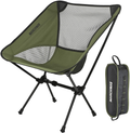 MARCHWAY Ultralight Folding Camping Chair, Portable Compact for Outdoor Camp, Travel, Beach, Picnic, Festival, Hiking, Lightweight Backpacking Sporting Goods > Outdoor Recreation > Camping & Hiking > Camp Furniture MARCHWAY Green  