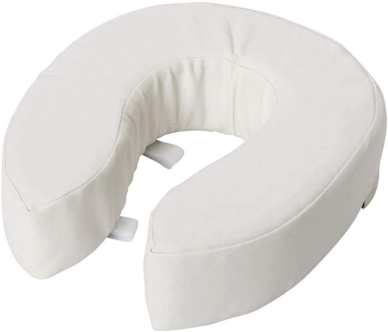 DMI Raised Toilet Seat Toilet, Toilet Seat Riser, Seat Cushion and Toilet Seat Cover to Add Extra Padding to the Toilet Seat While Relieving Pressure, 2 Inch Pad, White Sporting Goods > Outdoor Recreation > Camping & Hiking > Portable Toilets & ShowersSporting Goods > Outdoor Recreation > Camping & Hiking > Portable Toilets & Showers DMI 4 Inch (Pack of 1)  