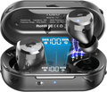 TOZO T12 Wireless Earbuds Bluetooth Headphones Premium Fidelity Sound Quality Wireless Charging Case Digital LED Intelligence Display IPX8 Waterproof Earphones Built-in Mic Headset for Sport Black Electronics > Audio > Audio Components > Headphones & Headsets > Headphones TOZO Black  
