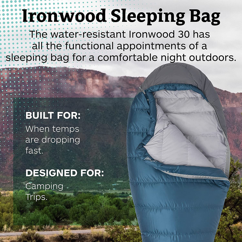 Marmot Ironwood 20 Degree Mummy Lightweight Sleeping Bag Sporting Goods > Outdoor Recreation > Camping & Hiking > Sleeping Bags MARMOT   