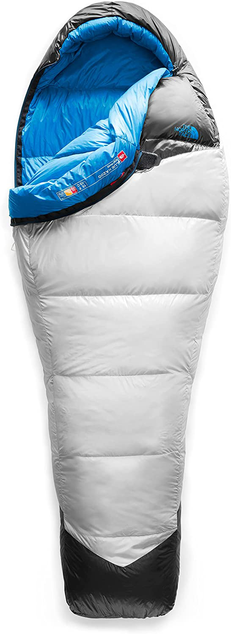 The North Face Blue Kazoo, High Rise Grey/Hyper Blue, LNG-RH Sporting Goods > Outdoor Recreation > Camping & Hiking > Sleeping Bags The North Face   