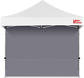 MASTERCANOPY Instant Canopy Tent Sidewall for 10x10 Pop Up Canopy, 1 Piece, White Home & Garden > Lawn & Garden > Outdoor Living > Outdoor Structures > Canopies & Gazebos MASTERCANOPY Gray 10x10 