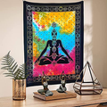 FabQual Tapestry Indie Tapestry Hippie Spiritual Tapestry Colorful Cute Purple Rainbow Cool Tapestry Hippy Cheap Tie Dye Tapestry Wall Hanging Poster (30x40 in) Home & Garden > Decor > Artwork > Decorative Tapestries FABQUAL Multicolor Chakra Poster (30x40 in) 