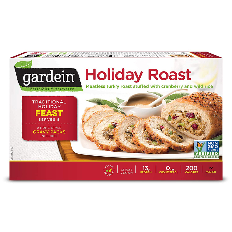 Gardein Holiday Plant-Based Roast, Vegan, Frozen, 40 oz. Home & Garden > Decor > Seasonal & Holiday Decorations& Garden > Decor > Seasonal & Holiday Decorations gardein   
