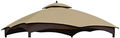 CoastShade Patio 10X12 Replacement Canopy Roof for Lowe's Allen Roth 10X12 Gazebo Backyard Double Top Gazebo #GF-12S004B-1（Khaki） Home & Garden > Lawn & Garden > Outdoor Living > Outdoor Structures > Canopies & Gazebos CoastShade Khaki  