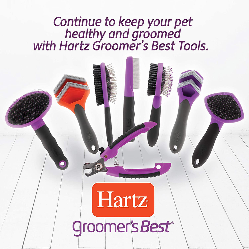 Hartz Groomer's Best Combo Detangling Dog Brush Animals & Pet Supplies > Pet Supplies > Dog Supplies Hartz   