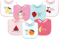 Hudson Baby Unisex Baby Cotton Terry Drooler Bibs with Fiber Filling Home & Garden > Decor > Seasonal & Holiday Decorations Hudson Baby Fruits One Size 