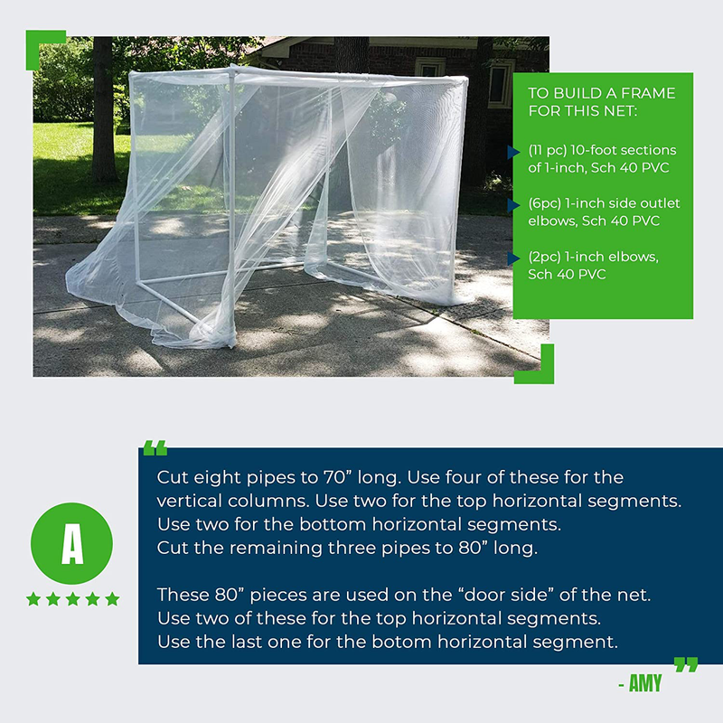 MEKKAPRO Ultra Large Mosquito Net with Carry Bag, Large 2 Openings Netting Curtains | Camping, Bedding, Patio | Carrying Pouch and Hanging Kit Sporting Goods > Outdoor Recreation > Camping & Hiking > Mosquito Nets & Insect Screens MEKKAPRO   