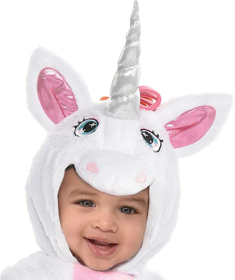 Infant Unicorn Costume 6-12 Months, Multicolored, Small Apparel & Accessories > Costumes & Accessories > Costumes amscan   