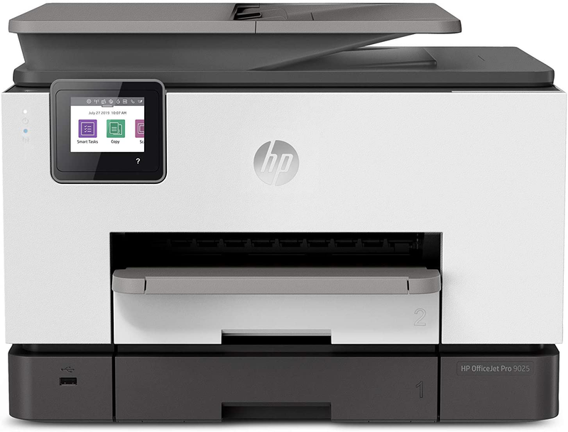 HP OfficeJet Pro 9015 All-in-One Wireless Printer, with Smart Home Office Productivity, HP Instant Ink, Works with Alexa (1KR42A) Electronics > Print, Copy, Scan & Fax > Printers, Copiers & Fax Machines HP 9025 - advanced Printer 