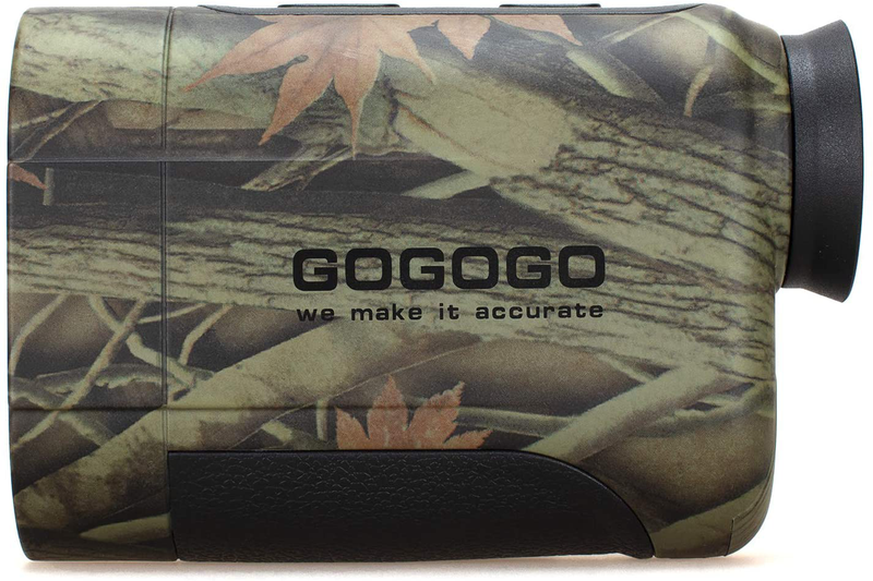 Gogogo Sport Vpro 6X Hunting Laser Rangefinder Bow Range Finder Camo Distance Measuring Outdoor Wild 650/1200Y with Slope High-Precision Continuous Scan  Gogogo Sport Vpro   
