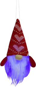Valentines Day Gnome LED Lights, Glowing Dwarf Doll Plush Pendant Handmade Valentine'S Lights Toy Gifts Light up Valentine'S Day Pendant Home Office Table Decoration (A) Home & Garden > Lighting > Lighting Fixtures Eme-rald F  