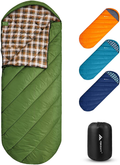 Forceatt Sleeping Bag, Flannel Sleeping Bags for Adults Cold Weather(32℉-77℉/ 0-25°C), Lightweight 3-4 Seasons Camping Sleeping Bags with Carry Bag Great for Backpacking, Hiking, Indoor, Outdoor Use. Sporting Goods > Outdoor Recreation > Camping & Hiking > Sleeping BagsSporting Goods > Outdoor Recreation > Camping & Hiking > Sleeping Bags Forceatt Egg shape-Dark Green  