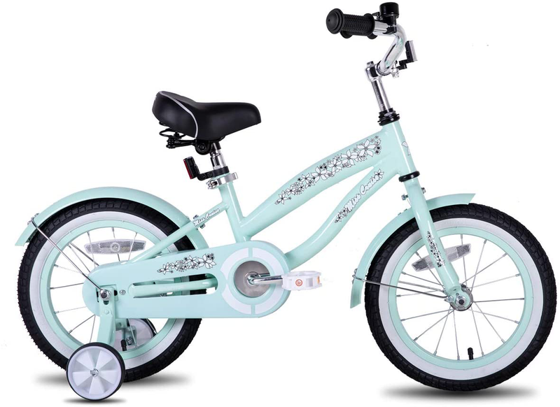 JOYSTAR 12" 14" 16" Kids Cruiser Bike with Training Wheels for Ages 2-7 Years Old Girls & Boys, Toddler Kids Children Bicycles Sporting Goods > Outdoor Recreation > Cycling > Bicycles JOYSTAR   