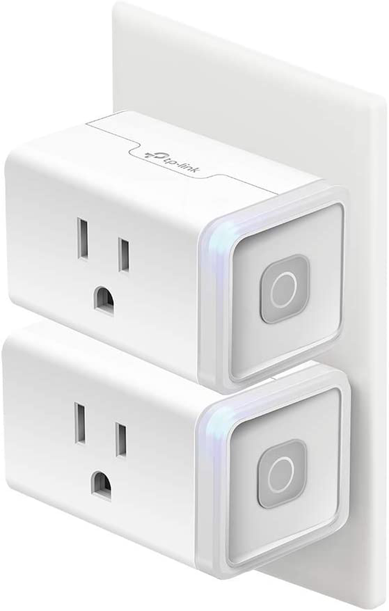 Kasa Smart Plug HS103P3, Smart Home Wi-Fi Outlet Works with Alexa, Echo, Google Home & IFTTT, No Hub Required, Remote Control,15 Amp,UL Certified, 3-Pack , White Home & Garden > Lighting Accessories > Lighting Timers Kasa Smart Mini Plug 2-Pack  