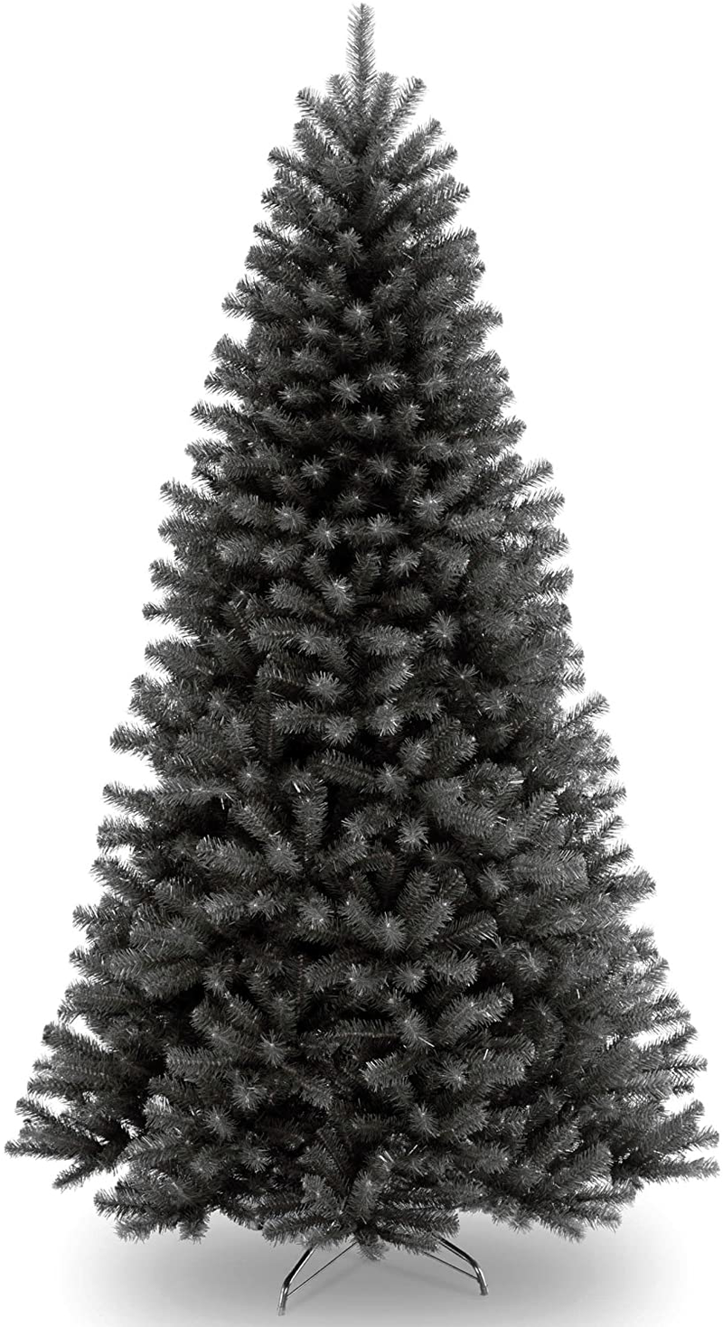 National Tree Company Artificial Christmas Tree | Includes Stand | North Valley Black Spruce - 4.5 ft Home & Garden > Decor > Seasonal & Holiday Decorations > Christmas Tree Stands National Tree Company 7.5 ft  