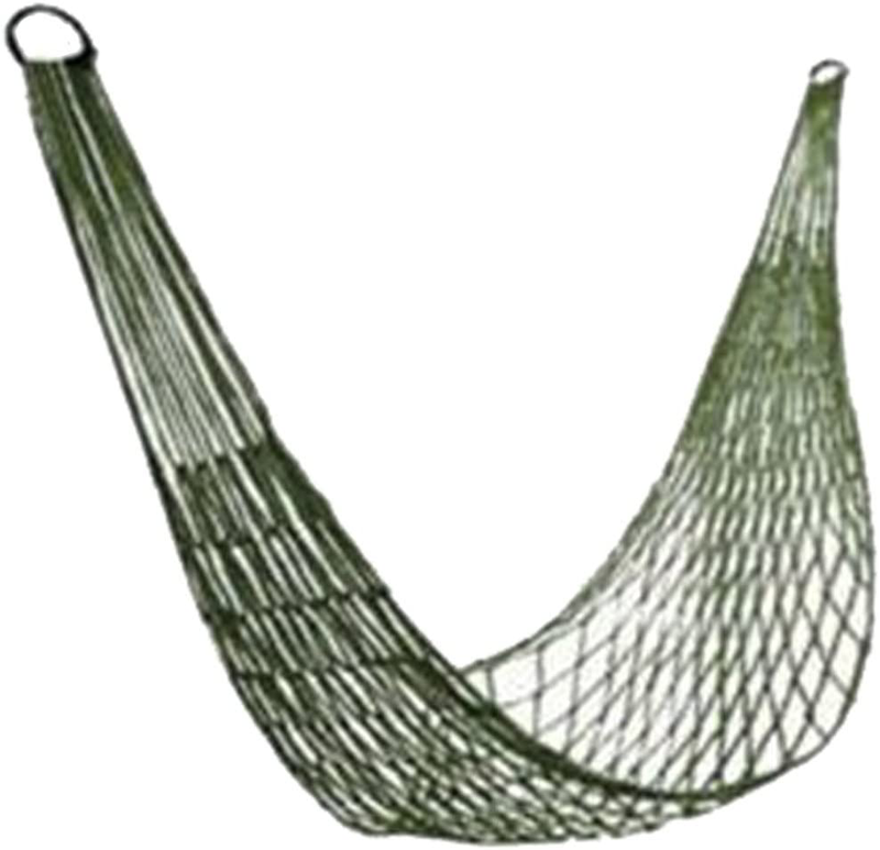 EarlyBirdSavings Meshy Rope Hammock Sleeping Net Bed for Hiking, Nylon Home & Garden > Lawn & Garden > Outdoor Living > Hammocks EarlyBirdSavings Default Title  