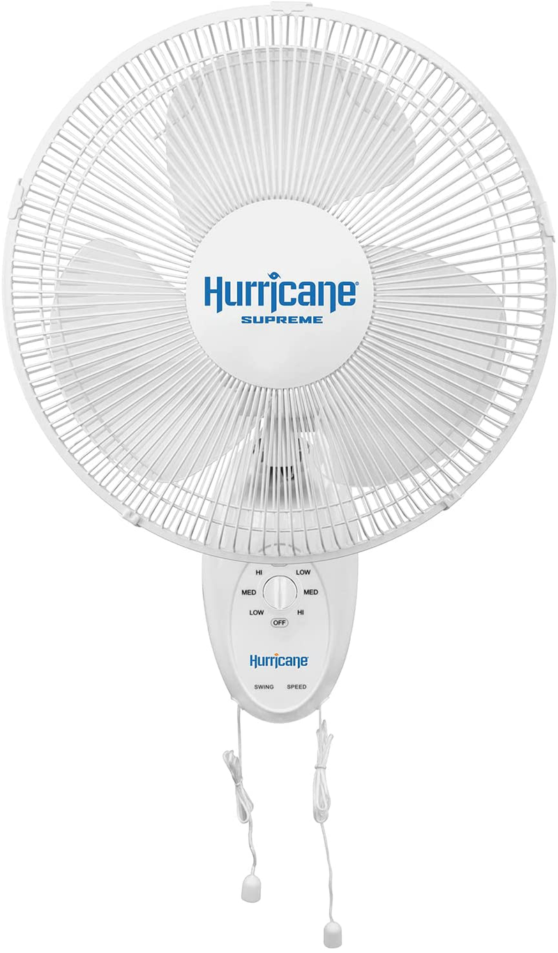 Hurricane Classic Clip Fan 6 Inch Sporting Goods > Outdoor Recreation > Camping & Hiking > Tent Accessories Hawthorne Gardening Company Wall Mount 12" Supreme 