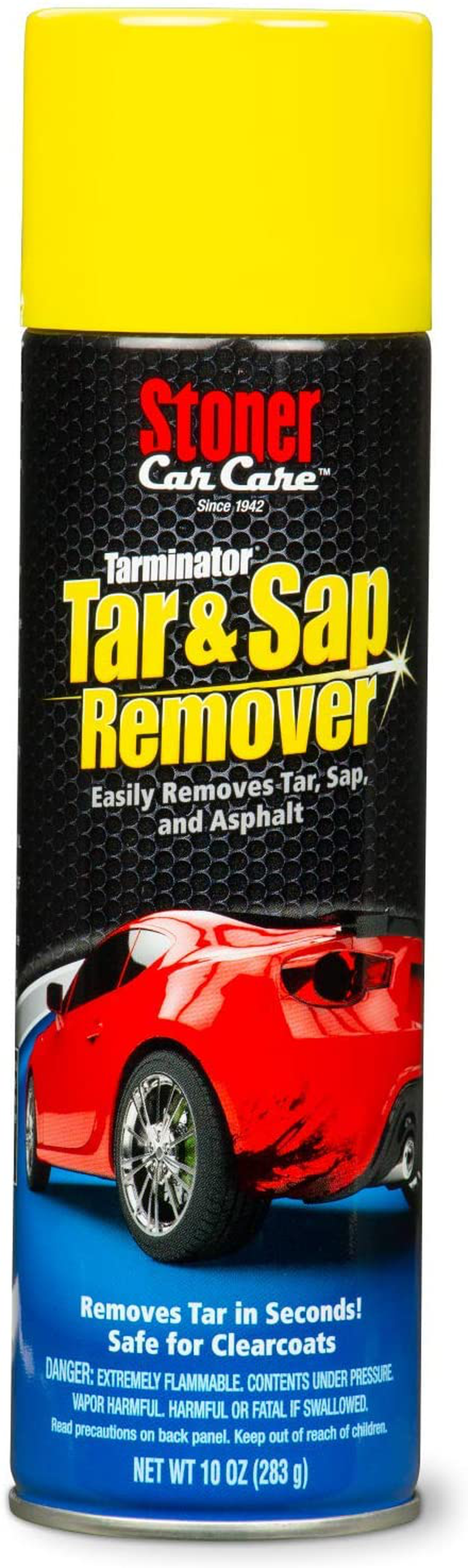 Stoner Car Care 91154 10-Ounce Tarminator Tar, Sap, and Asphalt Remover Safe on Automotive Paint and Chrome on Cars, Trucks, RVs, Motorcycles, and Boats, Pack of 1  Stoner Car Care Pack of 1  