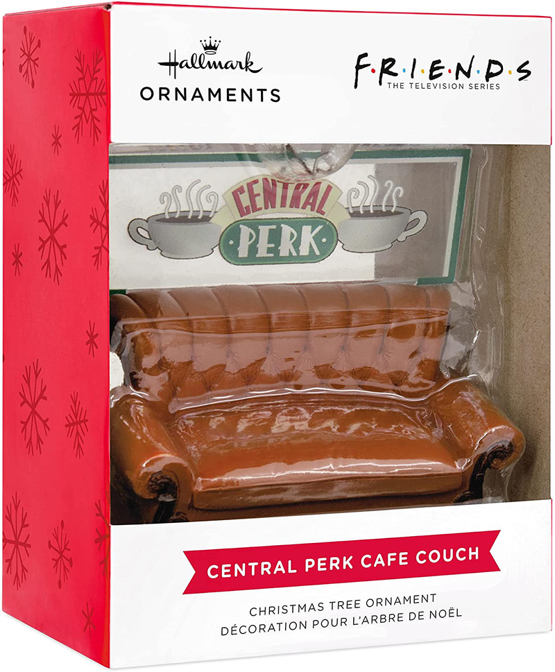 Hallmark Friends Central Perk Cafe Couch Christmas Ornament,Multi Color,0002HCM9510