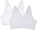 Hanes Women's X-Temp ComfortFlex Fit Pullover Bra MHH570 2-Pack ApparApparel & Accessories > Clothing > Underwear & Socks > Brasel & Accessories > Clothing > Underwear & Socks > Bras Hanes Bras White/Heather Grey X-Large 
