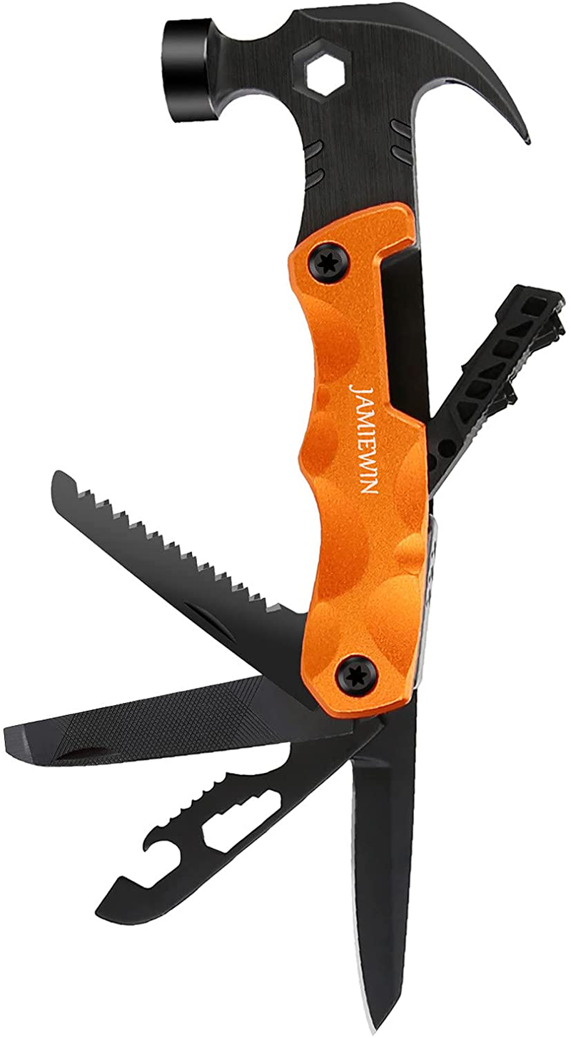 Gifts for Men Dad Father Grandpa Husband Boyfriend Multitools for Men Camping Accessories Survival Gadgets 16-In-1 Hammer Multi Tool Set for Christmas Birthday Sporting Goods > Outdoor Recreation > Camping & Hiking > Camping Tools JAMIEWIN   