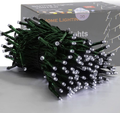 HOME LIGHTING 200 LED 66FT Christmas String Lights, St Patricks Day Fairy Lights with 8 Lighting Modes, String Mini Lights Plug in for Indoor Outdoor Tree Garden Wedding Party Decoration, Green Home & Garden > Lighting > Light Ropes & Strings HOME LIGHTING White  