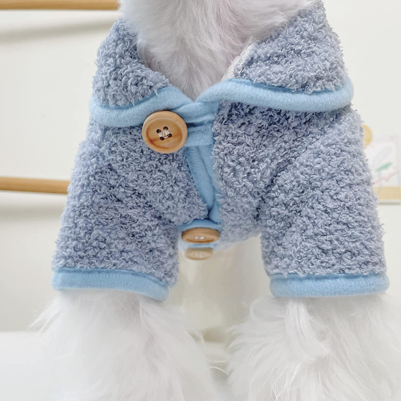 Loyanyy Fleece Lined Dog Vest for Winter Warm Soft Sweater for Small Medium Dog Cat Cute Puppy Kitten Clothes Animals & Pet Supplies > Pet Supplies > Cat Supplies > Cat Apparel Loyanyy   