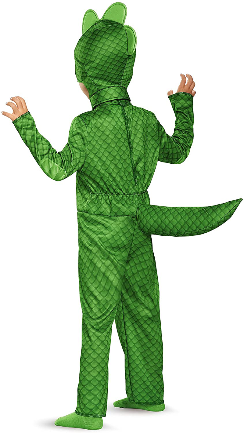 Disguise Gekko Classic Toddler PJ Masks Costume, Large/4-6 Green Apparel & Accessories > Costumes & Accessories > Costumes Disguise Costumes - Toys Division   