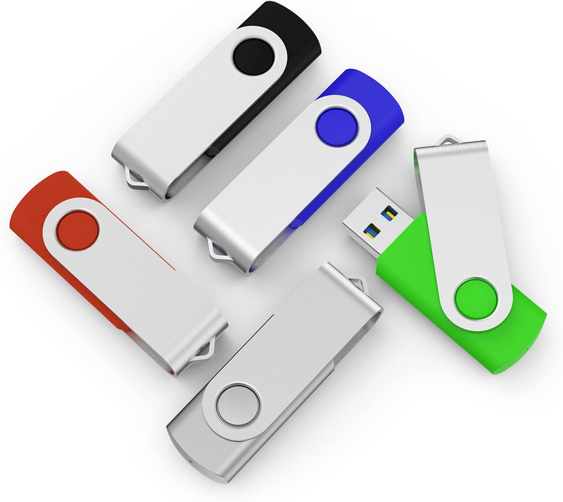 TOPESEL 5 Pack 2GB USB 2.0 Flash Drive Memory Stick Thumb Drives (5 Mixed Colors: Black Blue Green Red Silver) Electronics > Electronics Accessories > Computer Components > Storage Devices > USB Flash Drives ‎TOPESEL Color(type2)*5 16GB-3.0 