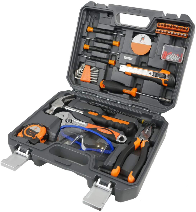 Tool Set with Tool Case – Tools For Men and Women to Get Every Job Done – Home Tool Kit For DIY and Quick Repairs – Tool Organizer Keeps Everything In Place Hardware > Tools > Tool Sets ‎GALLANT Default Title  