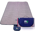 MIU COLOR Extra Large Picnic Blankets, Outdoor Blanket 80"x60" Dual Layers, Sandproof & Waterproof Beach Blanket, Handy Mat Tote for Camping on Grass, Beach with Family, Friends, Kids Home & Garden > Lawn & Garden > Outdoor Living > Outdoor Blankets > Picnic Blankets MIU COLOR C-80'' X 60'' Single-deck Streak  