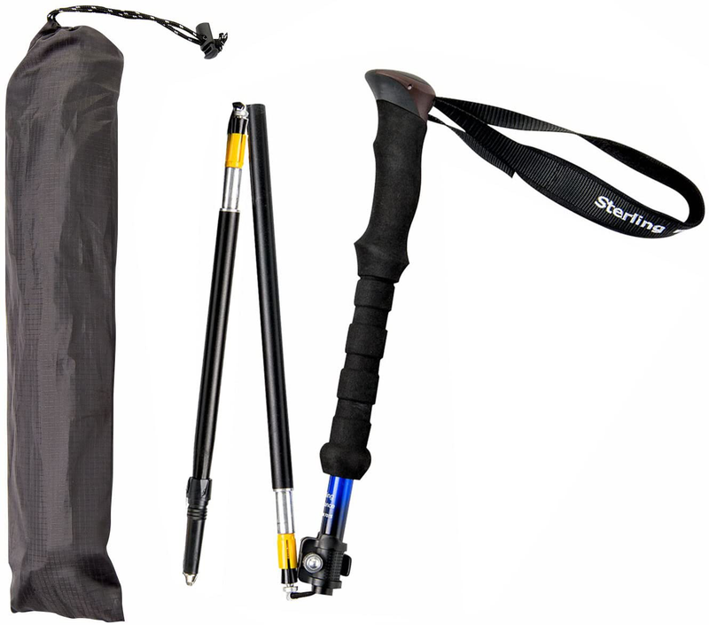 Sterling Endurance Short Person’S Trekking Poles/Collapsible to 13 1/2" / Hiking Poles/Walking Sticks (Buy 1 Pole or 2 Poles) Sporting Goods > Outdoor Recreation > Camping & Hiking > Hiking Poles Sterling Endurance   