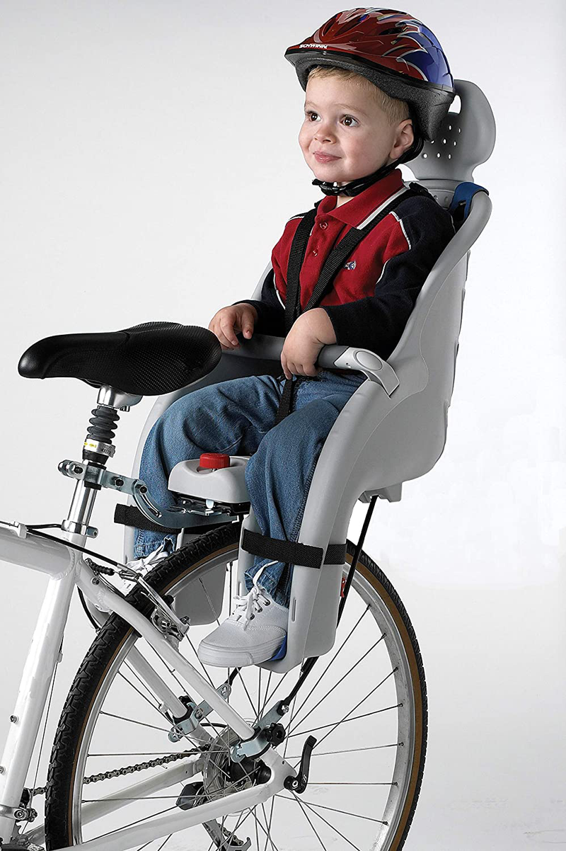 Schwinn Deluxe Bicycle Mounted Child Carrier/Bike Seat For Children, Toddlers, and Kids Sporting Goods > Outdoor Recreation > Cycling > Bicycles Schwinn   